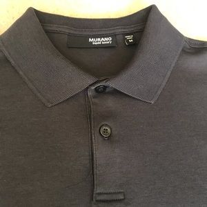 NWOT Murano charcoal polo shirt